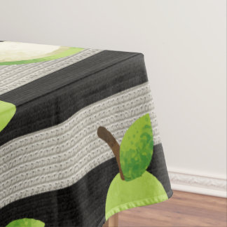 Peer Modern Zwart & Witte Strepen Tafelkleed