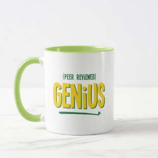 Peer Reviewde Genius Coffee Mok