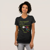 Peer-support is geen parrot van een psychiater t-shirt (Voorkant volledig)