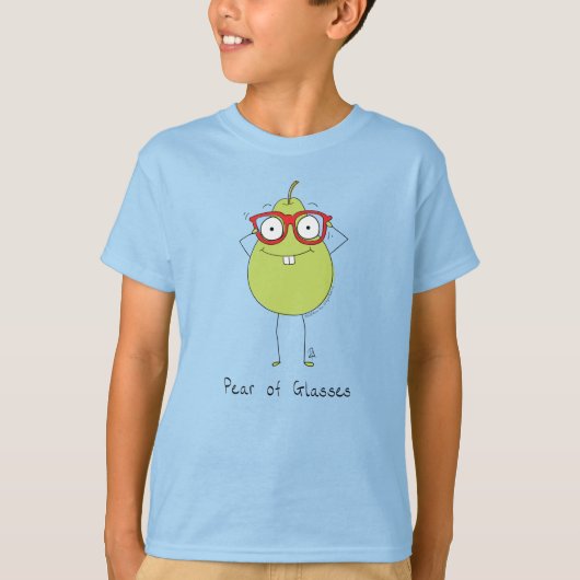Peer van Glas Funny & Cute Kind Boy T-Shirt (Voorkant)