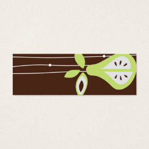 Peer voor u hangt Labels op Mini Visitekaartjes