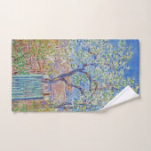 Peerboom in de bloem - Claude Monet Bad Handdoek (Handdoek)