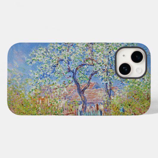 Peerboom in de bloem - Claude Monet Case-Mate iPhone Case (Achterkant (horizontaal))
