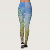 Peerboom in de bloem - Claude Monet Leggings (Achterkant)