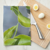 Peerboombloei Theedoek (Quarter Fold)