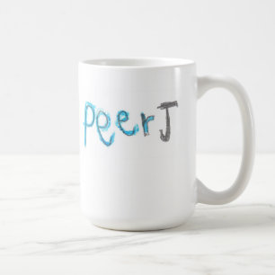 PeerJ-Mok met Kinder Logo Koffiemok