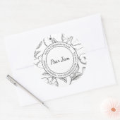 Peerjam schets Modern label (Envelop)