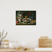 Peeters - noten, Snoep en bloemen Poster (Keuken)