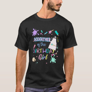 Peetoom Van Het Verjaardagsmeisje Kleine Kunstenaa T-shirt