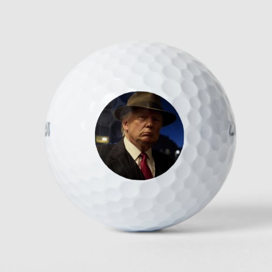 Peetvader van Amerika Don J. Trump Golfballen (Voorkant)