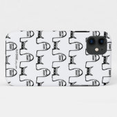 Peety Draws - Klaar voor actie, Dammit Case-Mate iPhone Case (Achterkant (horizontaal))