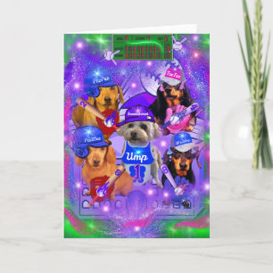 PeeWee Baseball Wenskaart Kaart