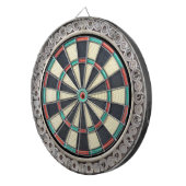 Peg Patroon Mozaïek Infinities Dartboard Dartbord (Voorkant Rechts)