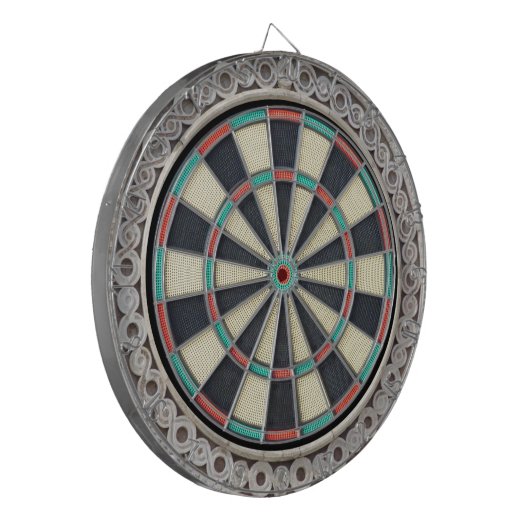 Peg Patroon Mozaïek Infinities Dartboard Dartbord (Voorkant Links)