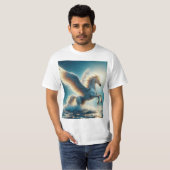 Pegaso Místico: El Guardián del Mar T-shirt (Voorkant volledig)
