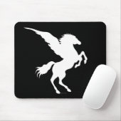 Pegasus Black Mousepad Muismat (Met muis)