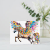Pegasus Briefkaart (Staand voorkant)