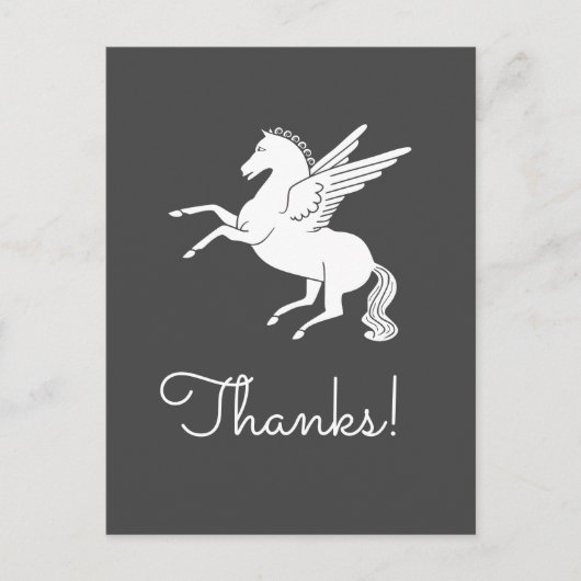 Pegasus Briefkaart (Voorkant)