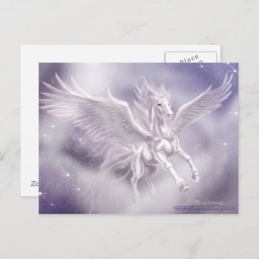 Pegasus Briefkaart (Voorkant / Achterkant)