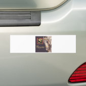 Pegasus Bumpersticker (Op auto)