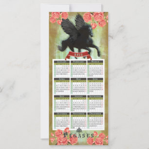 Pegasus - Calendrier / Carte postale