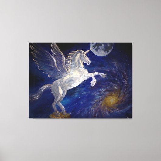 Pegasus Canvas Afdruk (Voorkant)