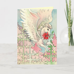 Pegasus Christmas-Kaart Feestdagen Kaart