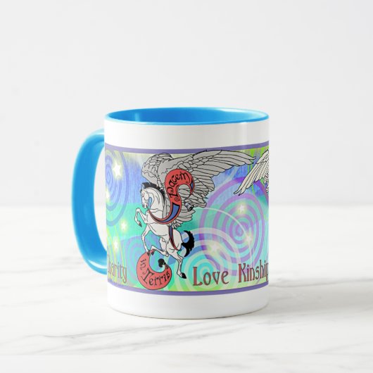 Pegasus Christmas Mug (Devant gauche)