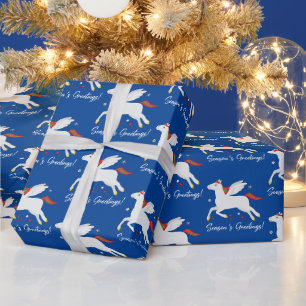 Pegasus Constellation Seasons Greetings Cadeaupapier