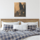 Pegasus en Bellerophon Canvas Afdruk (Insitu (Slaapkamer))