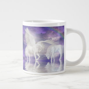 Pegasus en unicorn extra grote beker