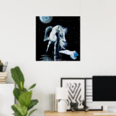 PEGASUS et affiche BLANCHE d'imaginaire de RAVEN (Bureau à domicile)