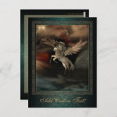 Pegasus Fantasy Art Briefkaart (Voorkant / Achterkant)