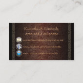 Pegasus Fantasy Art Profile-kaarten Visitekaartje (Achterkant)