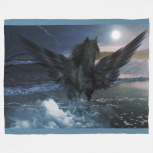 Pegasus Fantasy op Fleece Blanket Deken