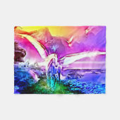 Pegasus Fleece Blanket Deken (Voorkant (Horizontaal))