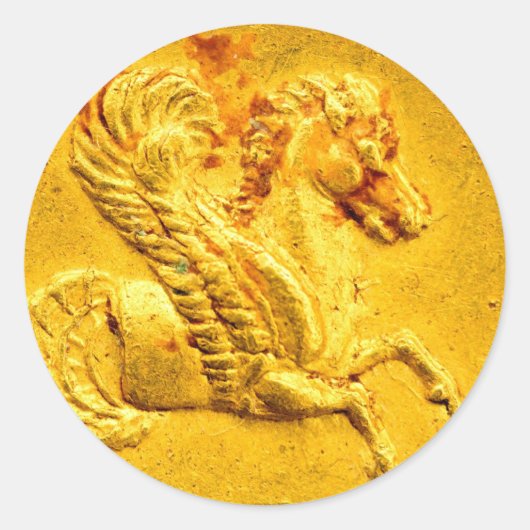 Pegasus Gold Coin Award Stickers (Voorkant)