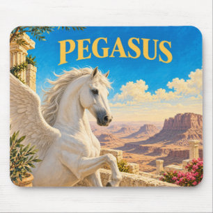Pegasus, gotische fantasiemonster muismat