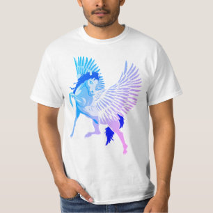 Pegasus Griekse mythologie schinged paard T-shirt
