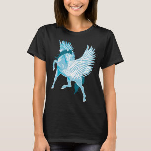 Pegasus Griekse mythologie schinged paard T-shirt