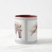 PEGASUS HENGST HORSE Fantasy Art Mok (Midden)