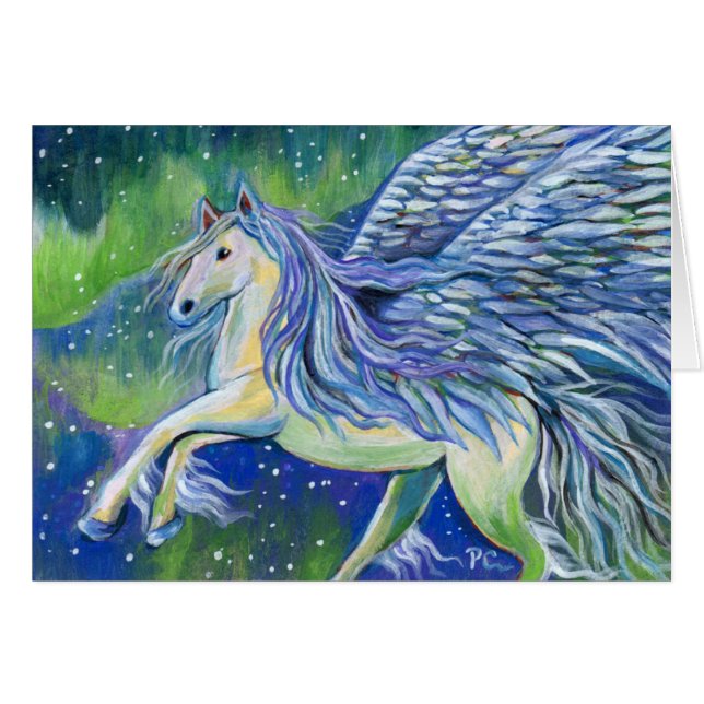 Pegasus in het noorderlicht (Voorkant Horizontaal)
