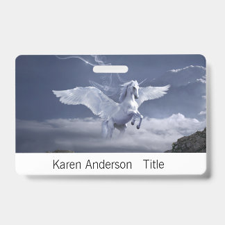 Pegasus in vlucht   badge