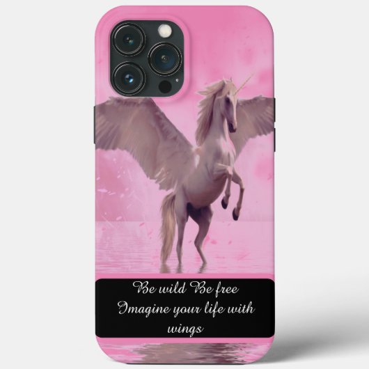 Pegasus is vrij Case-Mate iPhone case (Achterkant)