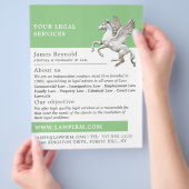 Pegasus, Juridische Diensten Adverteren Flyer (Hand)