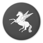 Pegasus Keramische Knop (Voorkant)