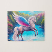 Pegasus & Lake Jigsaw Puzzle (Horizontal)