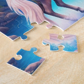 Pegasus & Lake puzzel Legpuzzel (Zijkant)