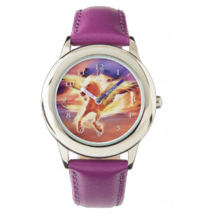 PEGASUS LEAD MET HET LICHT HORLOGE