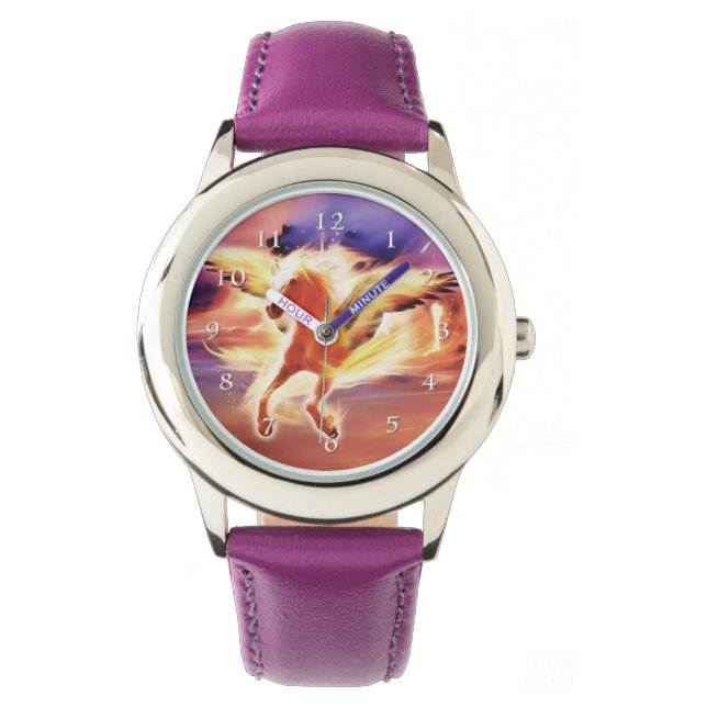 PEGASUS LEAD MET HET LICHT HORLOGE (Voorkant)